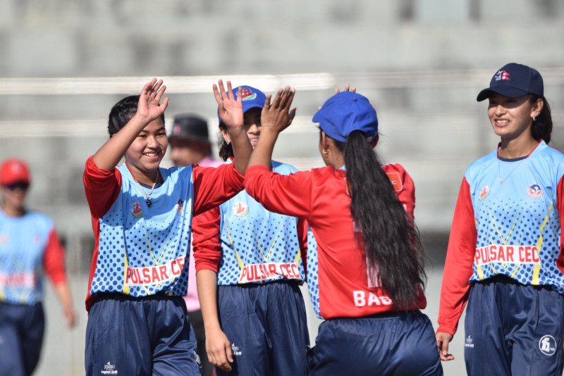 हङकङ क्रिकेट क्लबविरुद्ध बागमती प्रदेश महिला क्रिकेटको जित
