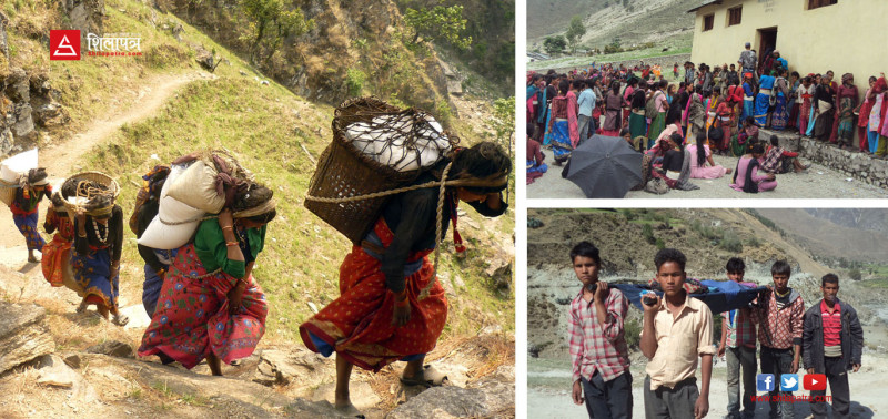 पूर्वोत्तर बाजुरामा कोरोनाभन्दा भोकको डर