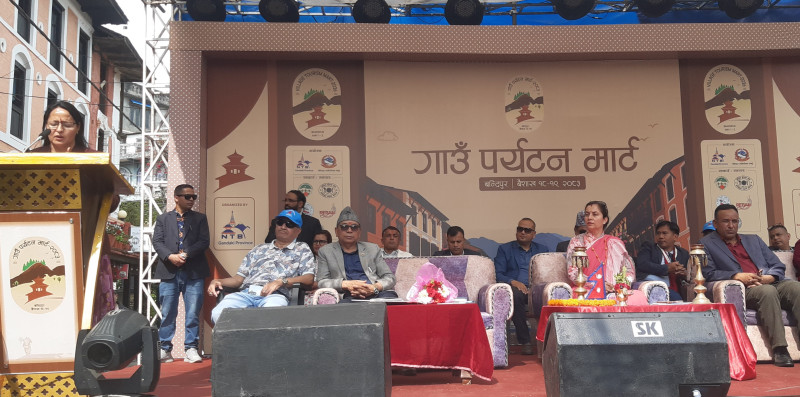 दश बुँदे घोषणापत्र जारी गर्दै सकियाे ‘बन्दीपुर गाउँ पर्यटन मार्ट’