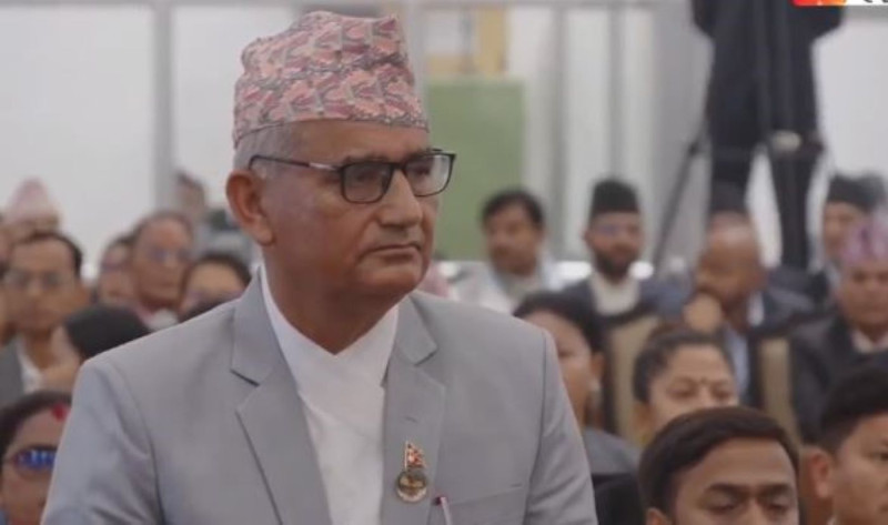 प्रतिनिधिसभा बैठक सुरु भएलगत्तै ओली र लेखकलाई पक्राउ गरिएकोमा एमालेको आपत्ति