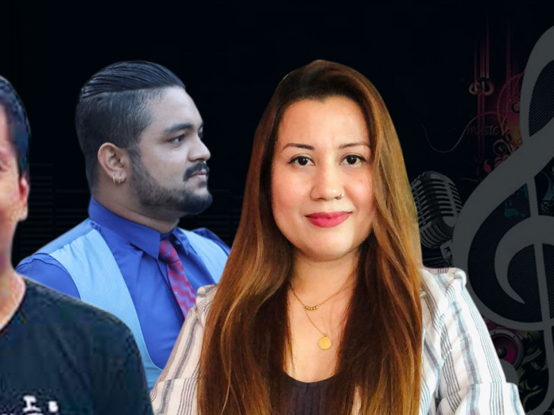नेपाली कभर सङ गाउने तीन बर्मेली