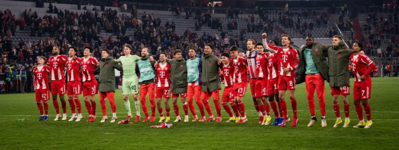 बायर्न म्युनिखको एकतर्फी प्रदर्शन