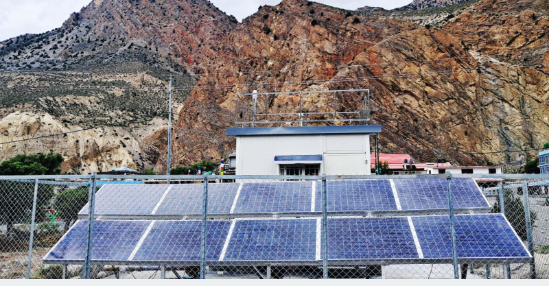 मुस्ताङमा स्थापना भयो वायु गुणस्तर मापन केन्द्र