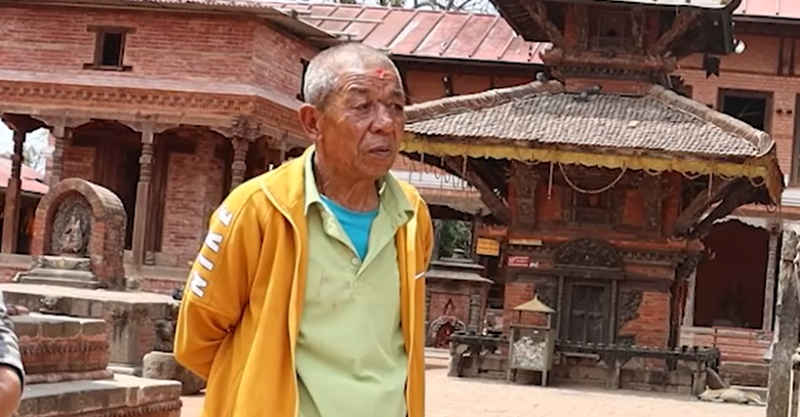 भडेल सम्झन्छन्- भूकम्पले मन्दिर परिसरमा क्षति पुग्यो, एक भक्तको ज्यान गयो