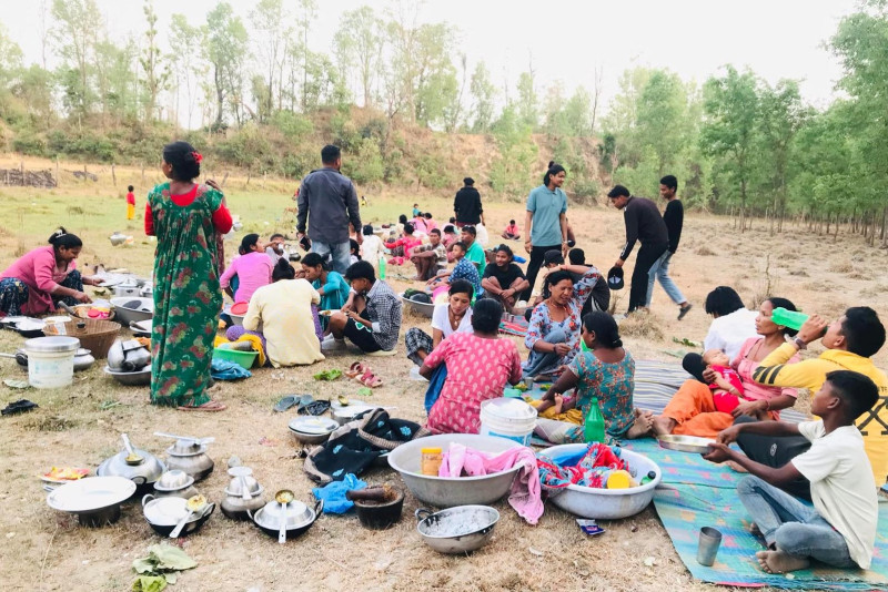 कैलालीका थारु समुदायमा भजहरको रौनक