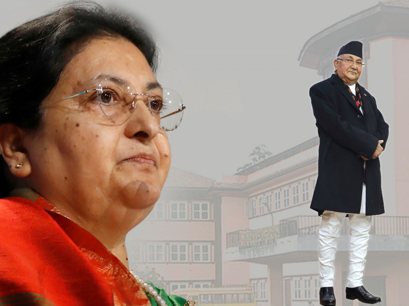 सर्वोच्चले भन्याे- ओलीको इच्छाअनुकूल राष्ट्रपतिको कदम, स्वविवेकीय अधिकारको दाबी अशोभनीय