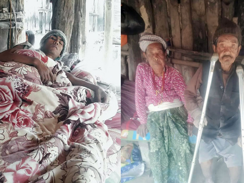 पैसा हुँदा पनि उपचार नपाएका भोजबहादुर