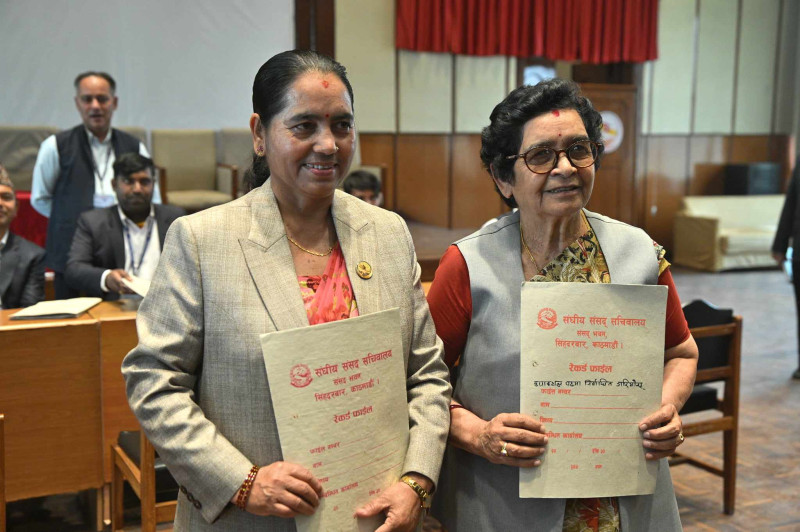 राष्ट्रियसभा उपाध्यक्षको चुनाव आज, विष्णु र विमलामा कसको पल्ला भारी ?