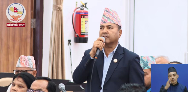 तीन दिनको पारिश्रमिक गणेश नेपालीको परिवारलाई दिने कांग्रेस सांसद विष्णुबहादुर खड्काको घोषणा