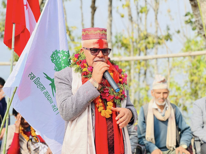 निर्वाचित भएपछि सबैभन्दा पहिला ढोरपाटन सडकलाई सम्पन्न गर्न पहल गर्छु : खनाल