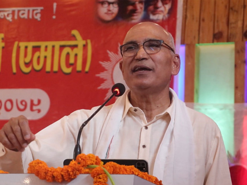 पाँच दलीय गठबन्धन बालुवा र तासको घर हो, तर्सिनु पर्दैन : विष्णु पौडेल