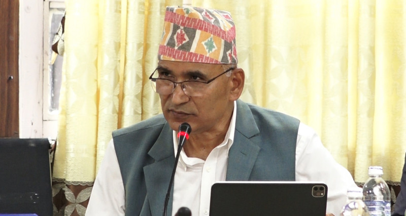 केपी ओलीको सरकार ढाल्नाले देशमा आर्थिक संकट गहिरियो : विष्णु पाैडेल