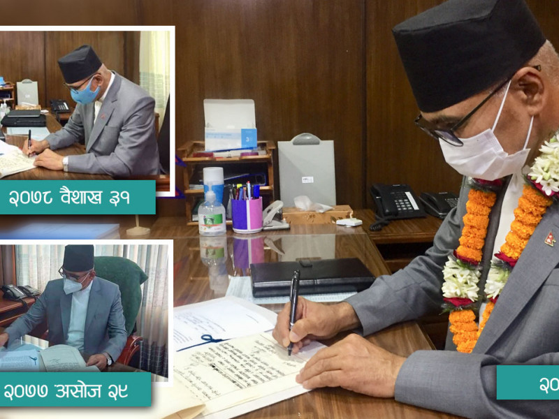 ८ महिनामा तीन पटक अर्थमन्त्रीको शपथ : ऋणको फाइलबाट सुरु भएको यात्रा चुरे दोहनको नीतिले थप विवादमा