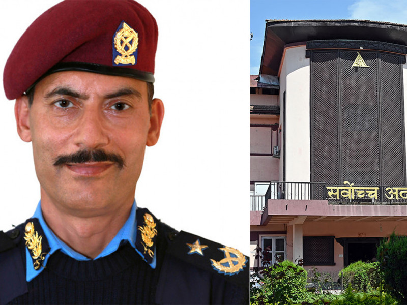 बिदा सकिए पनि एआईजी पोखरेल कार्यालय हाजिर भएनन्, थप १० दिन बिदा प्रस्ताव