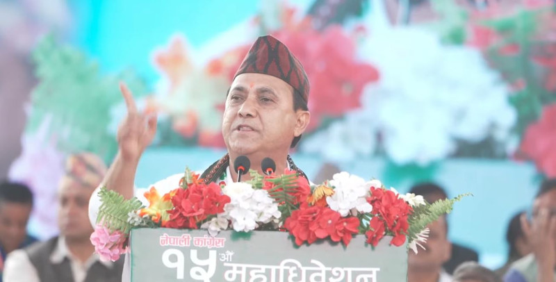 महाधिवेशन यात्राको सुरुवात हो, बलियो कांग्रेससहित अगाडि आउने छौँ : विश्वप्रकाश शर्मा