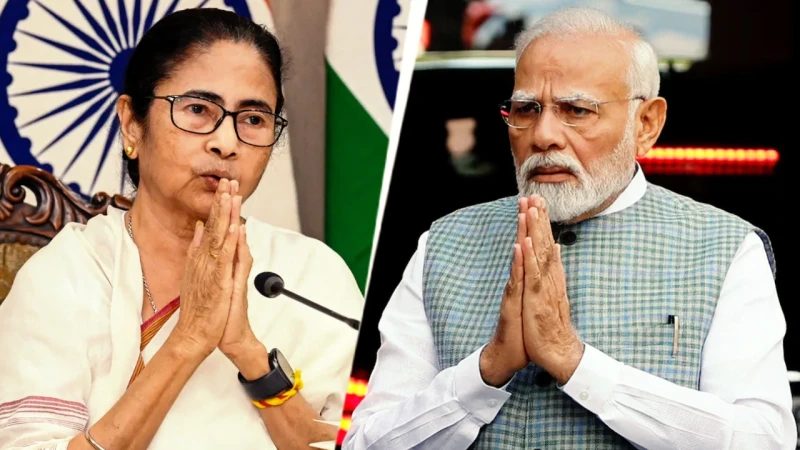 पश्चिम बंगालमा बीजेपीको अग्रता, टीएमसीको बहुमत गुम्ने खतरा