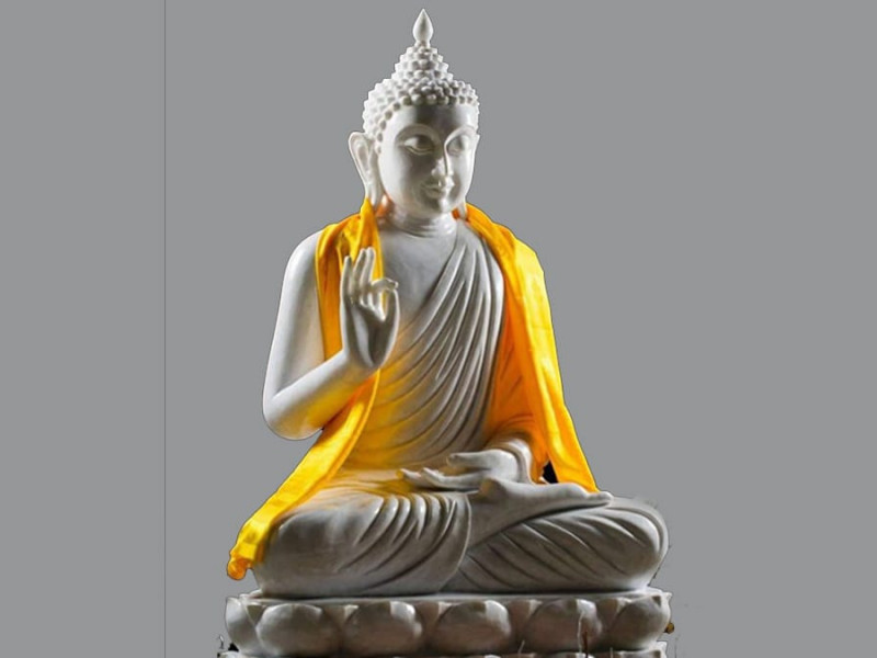 दुई अर्ब ५० करोडको लागतमा बनेकाे बुद्धमूर्ति भैरहवा आइपुग्याे