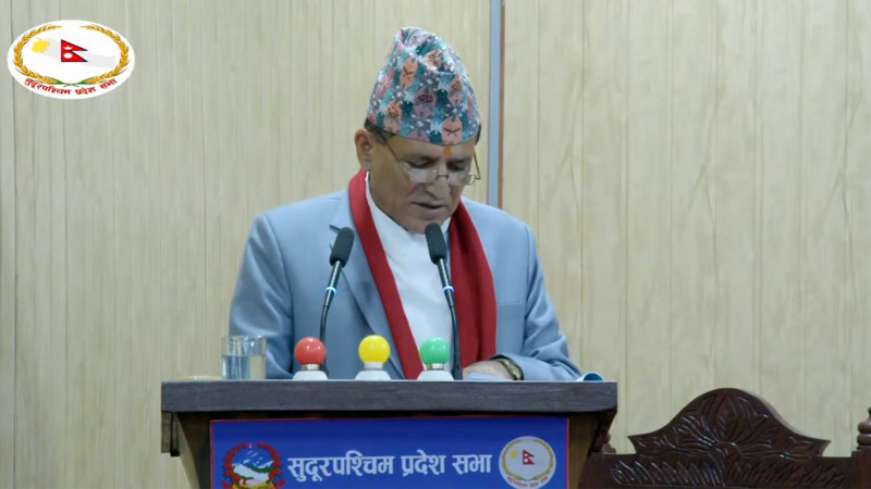 प्रतिपक्षी दलको बैठक बहिष्कारबीच मध्यरातमा सार्वजनिक गरियो सुदूरपश्चिम प्रदेशको बजेट