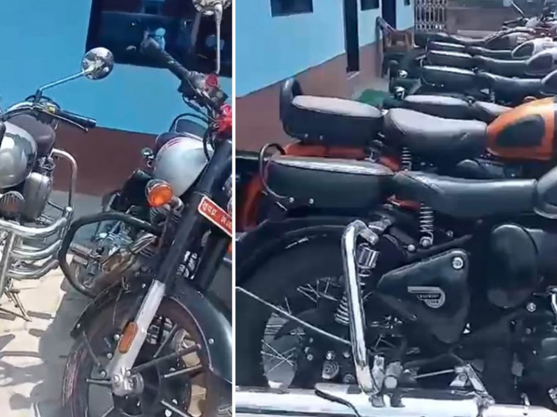 काठमाडाैंबाट सातवटा बेवारिसे 'बुलेट बाइक' बरामद