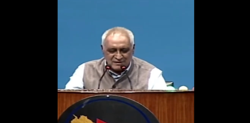 चन्द्र भण्डारीको संसदमा सम्बोधन, भन्छन्– ग्यास र बिजुलीबारे जानकारी पाठ्यक्रममै राखौँ (भिडियो)
