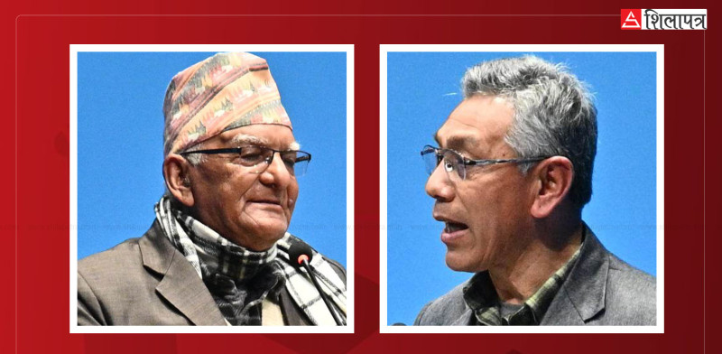 औँला ठड्याइरहने चित्रबहादुर केसी र प्रेम सुवाल (भिडियो)