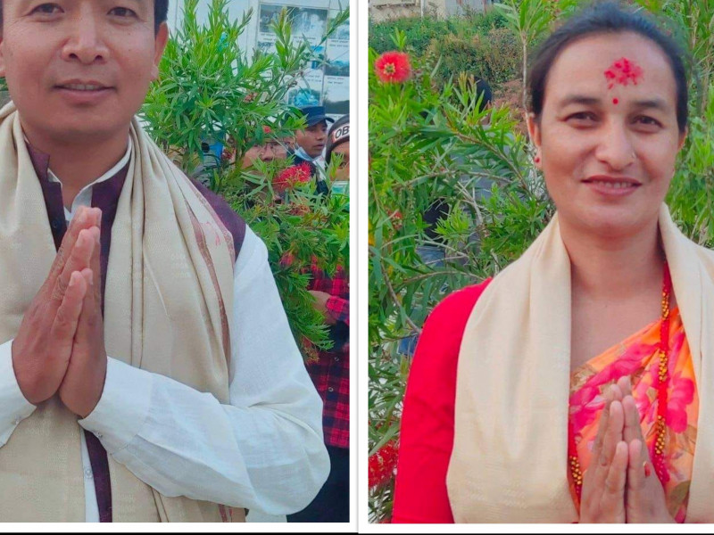 माओवादीलाई पराजित गर्दै रोल्पाको रुन्टीगढीमा कांग्रेसले गाढ्यो झण्डा