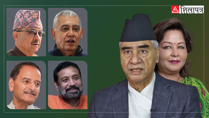 आरजुको सेटलमेन्टमा नेताहरूको नजर, भावी सभापतिका लागि देउवाको ग्रिनसिग्नल खोज्दै  आंकाक्षीहरू