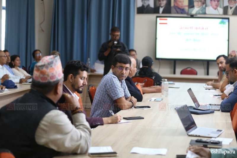 नेपाली कांग्रेस केन्द्रीय नीति, अनुसन्धान तथा प्रशिक्षण प्रतिष्ठानको बैठक जारी