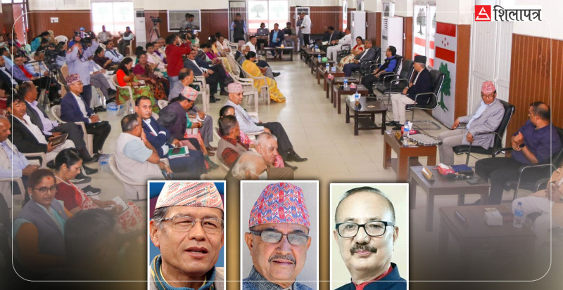 प्रचण्ड सरकारमा आधा हिस्सा ओगटेर पनि कांग्रेस मन्त्रीहरू प्रभावहीन, पार्टीमा भयाे विराेध
