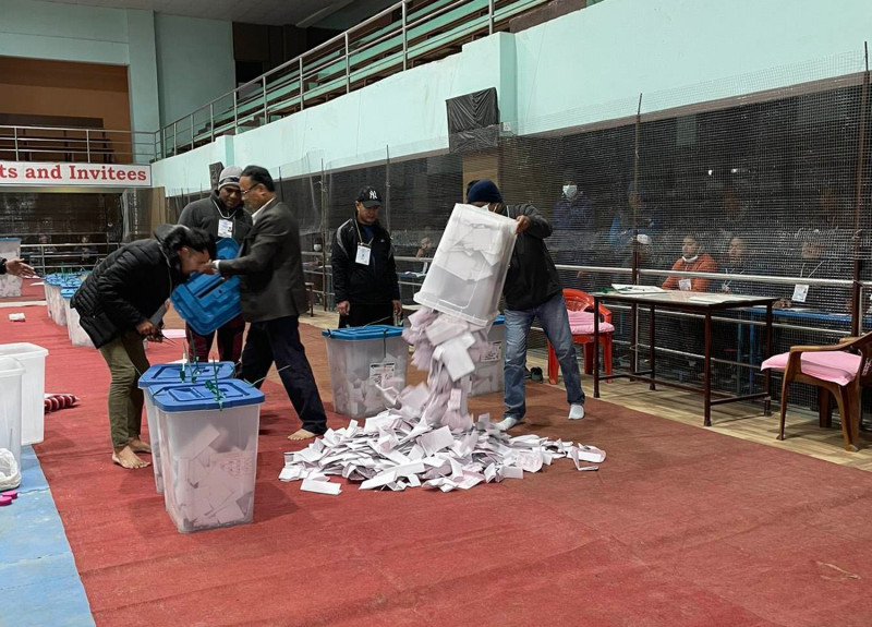 कास्की २ : रवि लामिछानेको पार्टीको अग्रता कायमै, एमाले पछ्याउँदै