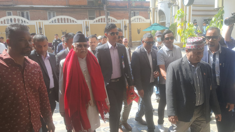 जेन–जी आन्दोलनपछि पहिलोपटक एमालेको केन्द्रीय कमिटी बैठक, रामबाघ महल आइपुगे ओली (भिडियो)