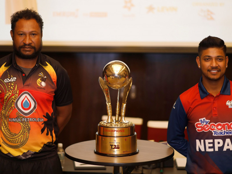 त्रिदेशीय टी–२० फाइनल : १६९ रनको लक्ष्य पछ्याएको पपुवा न्युगिनीको ब्याटिङ सुरु 