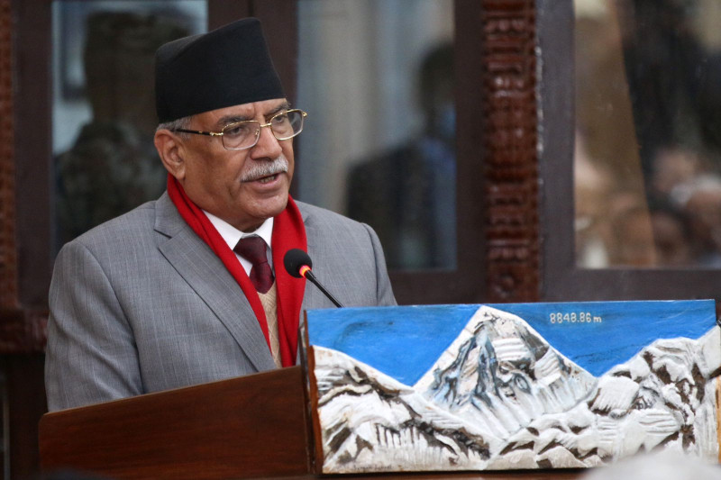 लोकतान्त्रिक मूल्यमान्यता नस्वीकार्ने शक्तिसँग सहज हुँदैन भन्ने निष्कर्ष निकालेर यो गठबन्धन बनाएका हौँ– प्रचण्ड