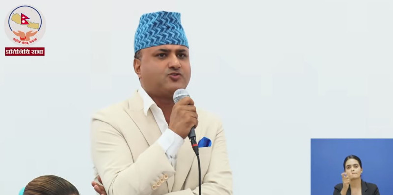 लागुऔषध कारोबारीको खुट्टामुनि गोली हान्न रास्वपा सांसद बोहराको माग