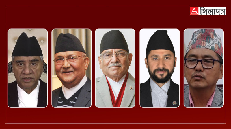 प्रधानमन्त्रीसहित शीर्ष नेतासँग छलफल गर्दै सभामुख घिमिरे