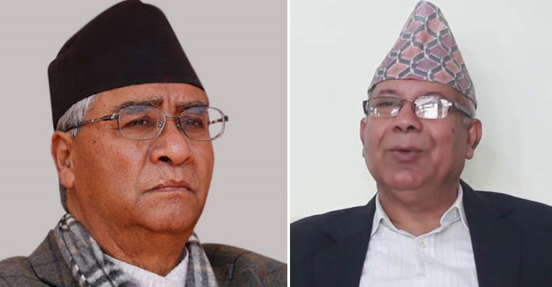 देउवासँग छलफल गरेर धुम्बाराहीबाट निस्किए माधव नेपाल