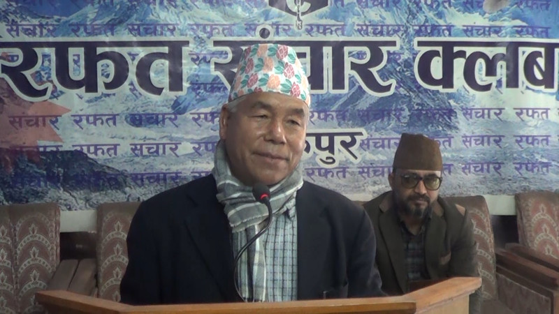 नेपाल शक्तिराष्ट्रहरूको इपिसेन्टर बन्दैछ, स्वाधीनताको रक्षाका लागि राष्ट्रपतिमा सहमति गरौँ : देव गुरुङ