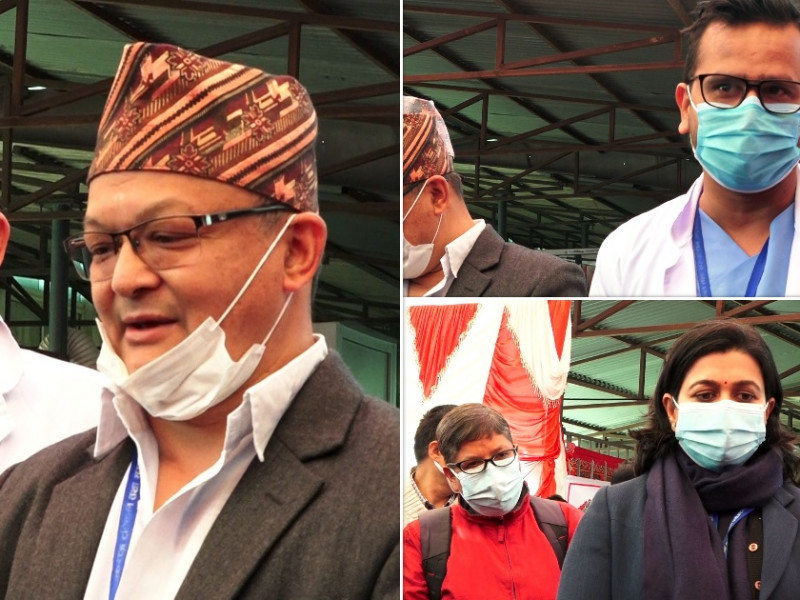 निश्चिन्त भएर खोप लगाउन स्वास्थ्यकर्मीको आग्रह