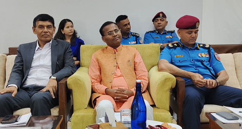 अपराध नियन्त्रणमा प्रहरी र समुदायबीच सहकार्य अपरिहार्य : गृहमन्त्री महतो