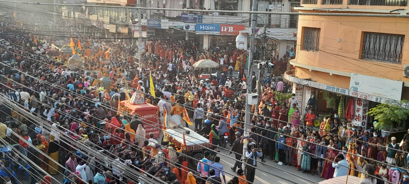 जनकपुरधाममा विवाह पञ्चमीको उल्लास