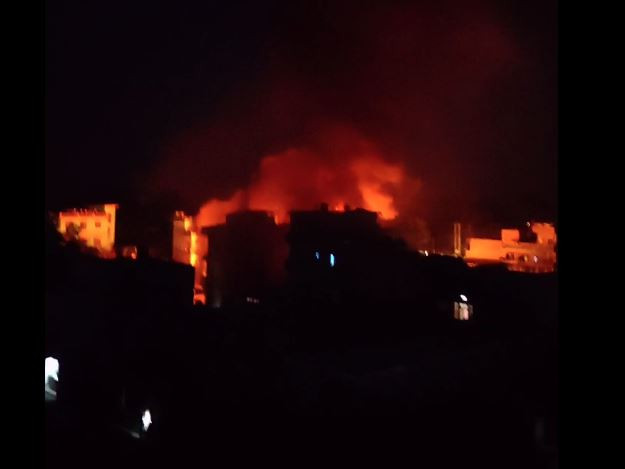 अलकत्रा बोकेको ट्याङ्करमा आगलागी, एक जना घाइते