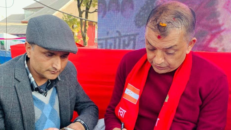 गगनका प्रमुख राजनीतिक सल्लाहकार पौडेल बागलुङबाट महाधिवेशन प्रतिनिधिमा निर्वाचित