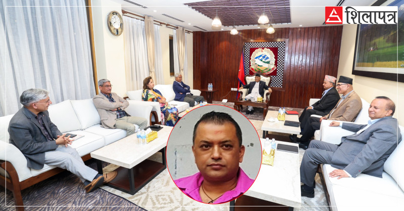 ओली सरकारसँग किन बिच्किए गगन ? 
