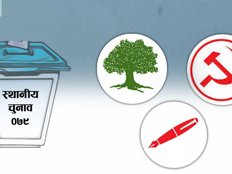खोटाङको दिक्तेलमा गठबन्धनको अग्रता 