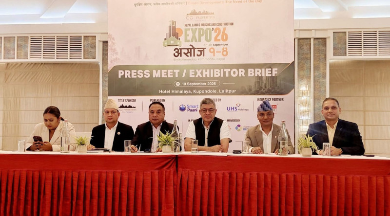 १ असोजदेखि काठमाडौंमा 'नवौँ नेपाल घरजग्गा तथा निर्माण प्रदर्शनी' हुँदै, सबै स्टल बुकिङ