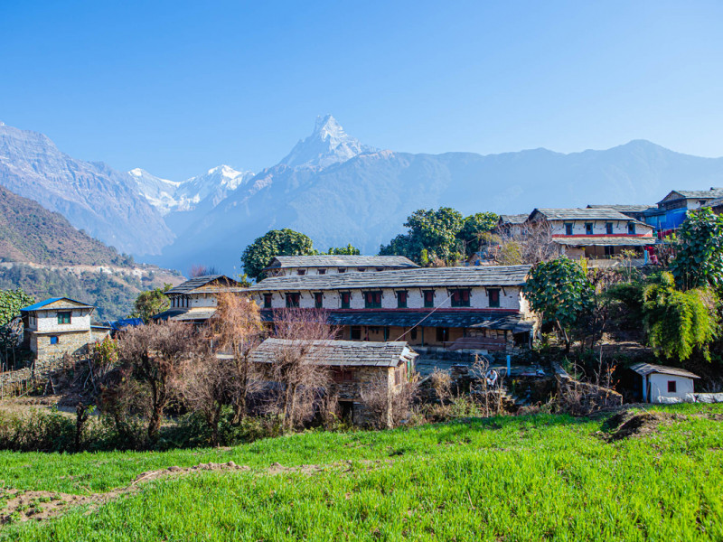 भूकम्पअघिको ‘विदेशी गाउँ’