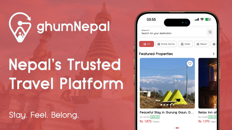 ‘घुम नेपाल’ ट्राभल बुकिङ प्लेटफर्म, स्थानीय पर्यटन र समुदायलाई सशक्त बनाउँदै