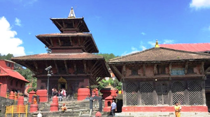 गोकर्णेश्वर मन्दिर क्षेत्रको जग्गा अतिक्रमण गरी बनाइएका संरचना हटाउन स्थानीयकाे माग