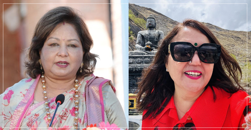 परराष्ट्रमन्त्रीले धम्क्याएको ज्ञवालीको आरोप, राणाको प्रतिक्रिया- कुरा गरेकी हुँ, धम्क्याएको होइन