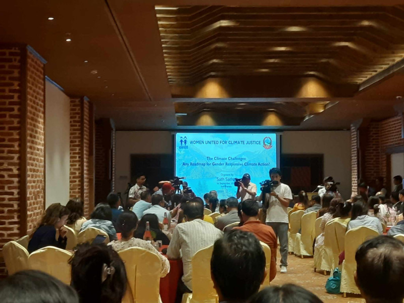 सबै मिलेर जलवायुबाट हुने असरको क्षतिपूर्ति लिन दाबी गरौँ: वनमन्त्री महतो